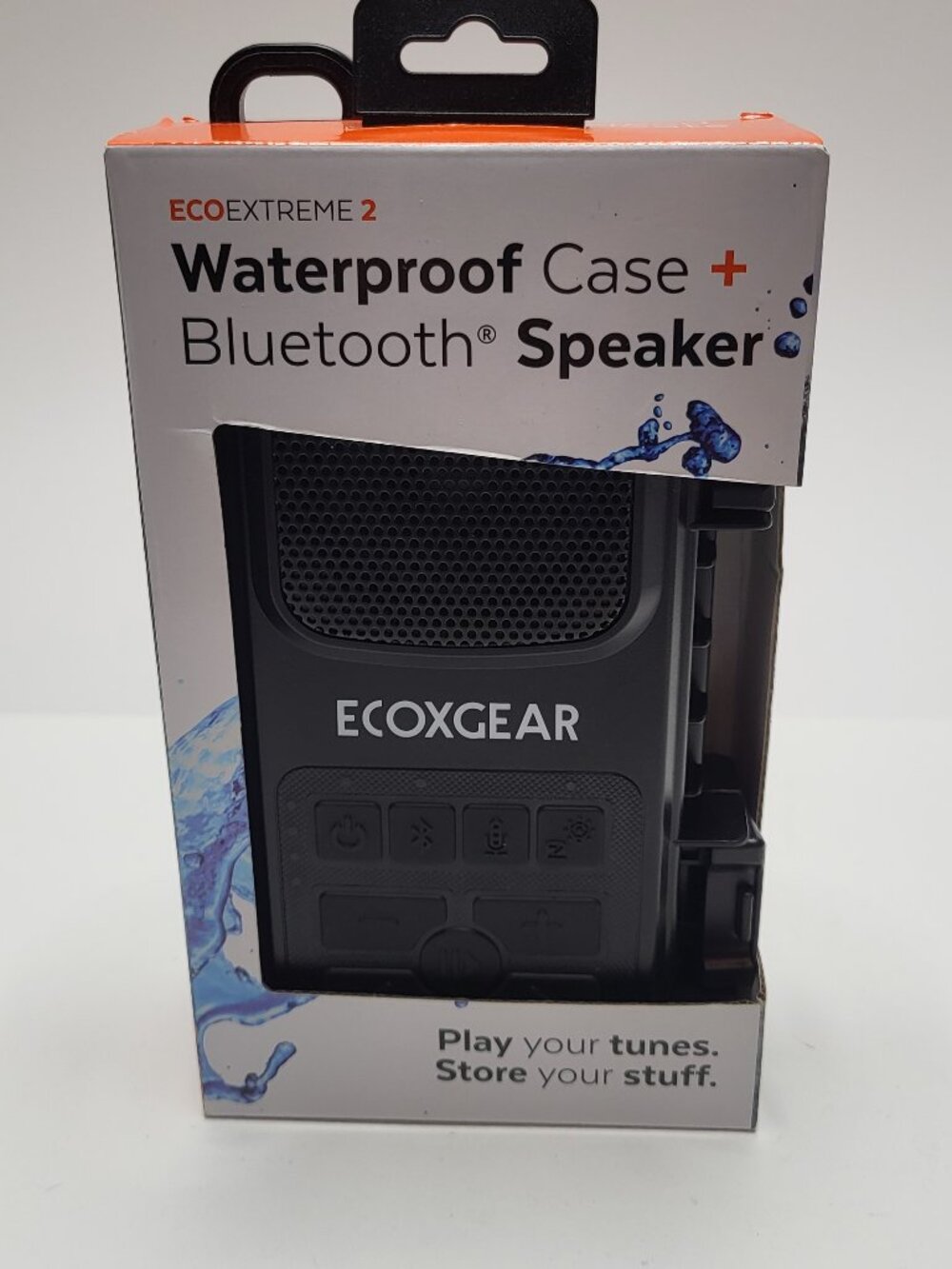 EcoXgear Eco Extreme 2 Waterproof Case & Bluetooth Speaker Black GDI-EX3W201 New